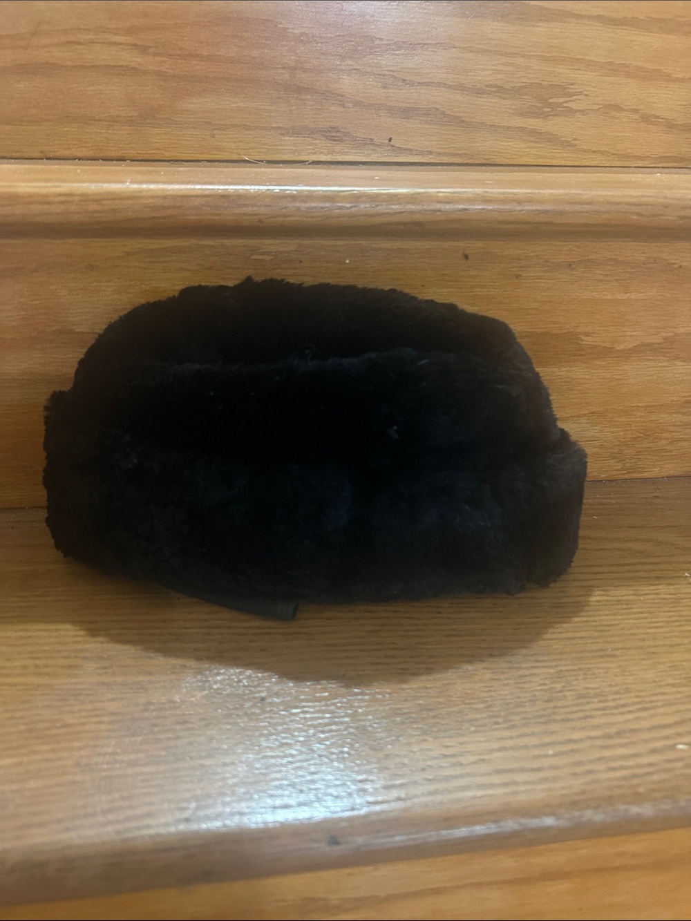 Black fur hat - worth and worth